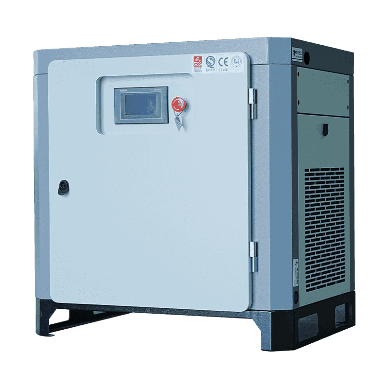 マイクロオイルツインスクリューエアコンプレッサーは、従来のツインスクリューコンプレッサーと比べて、本体効率はどのように向上していますか?