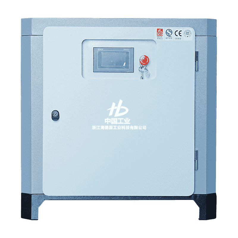 10HP マイクロオイルツインスクリュー単段コンプレッサー